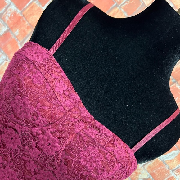 Rue 21 Lace Corset Style Top - Picture 2 of 9